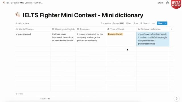 Hướng dẫn tham gia Notion Mini contest - Nhận sách cứng Crack IELTS Reading - Deadline 31/10 смотреть онлайн
