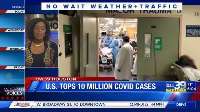 HEADLINES - Manhunt For HPD Sgt.'s Killer