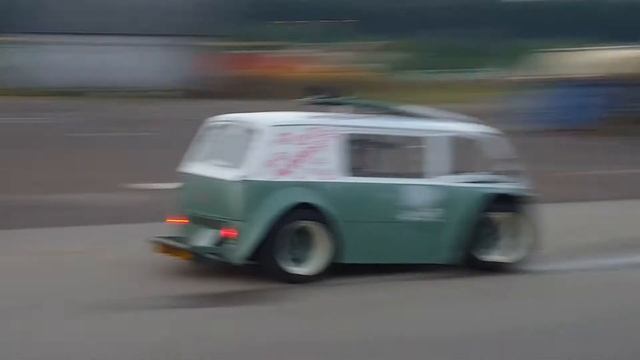10 mph zone in turbocharged microvan Subaru 360 смотреть онлайн