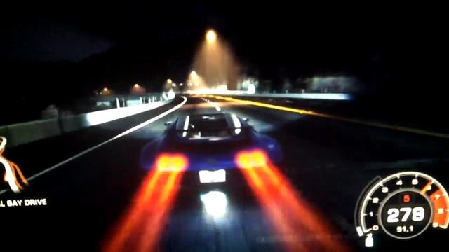 Need for Speed Hot Pursuit 3 2010 - HD Bugatti Veyron 16.4 Grand Sport Free Roam смотреть онлайн