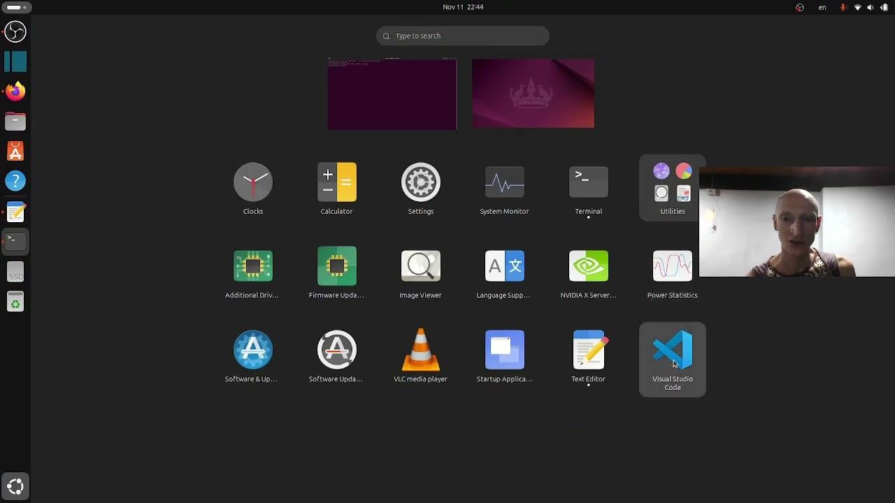 Установка VS code в Ubuntu смотреть онлайн