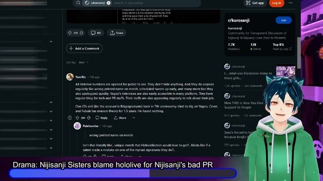 Nijisanji: VR staff speaks out, blame hololive, Quinn words смотреть онлайн