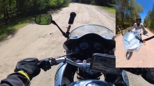 Honda Varadero * unfreiwillig Offroad