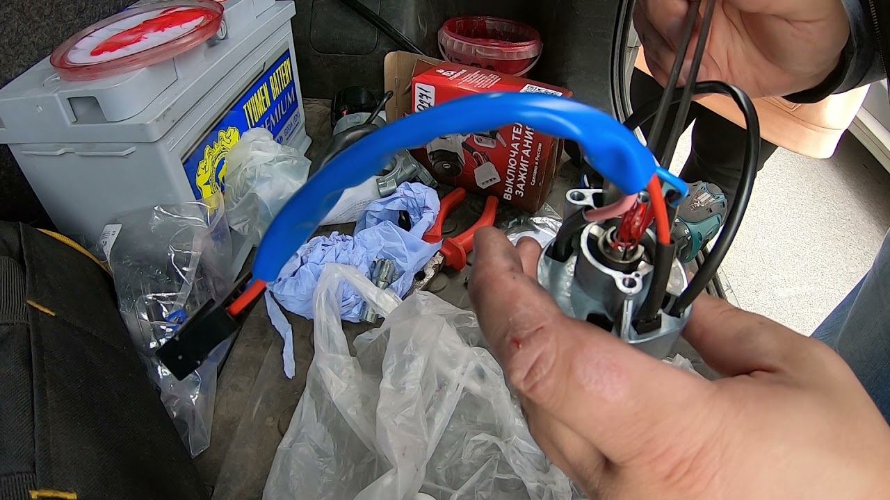 Ремонт замка зажигания Шевроле Нива 2123. Все по делу. смотреть онлайн