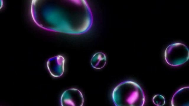 Neon Bubble Screen saver 1 Hour Video HD смотреть онлайн