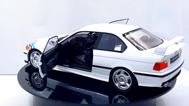 BMW M3. E36. Mоделька масштаб 1.18 смотреть онлайн