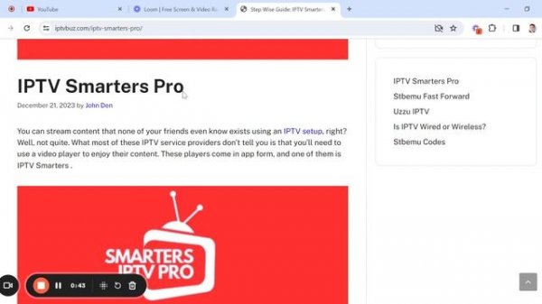 How to Setup IPTV Smarters Pro?