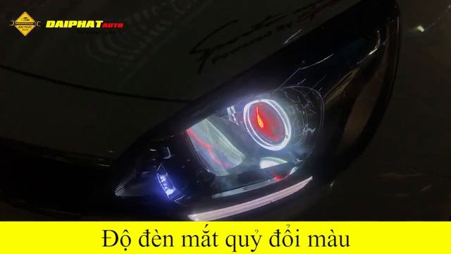 Gói độ đèn Bi Xenon Sanvi Cảm Biến đổi Màu Cho Xe Kia Rio 2018 2019 Uy Tín Nhất Tại Đại Phát Auto