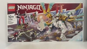 ОБЗОР ЛЕГО НИНДЗЯГО 71786 Ледяной Дракон Зейна LEGO NINJAGO Zane's Ise Dragon Creature 2023