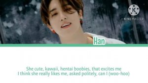 Han Jisung - Slumber Party Color Coded Lyrics (Ai Cover)