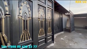 ZAMON TEMIR DARVOZALARI 994383377 Шахрихон Темир Дарвозалари нархи Узб буйлаб доставка бор