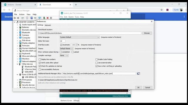 Tutorial Install WEMOS D1 Mini di IDE ARDUINO agar terdeteksi di PC смотреть онлайн