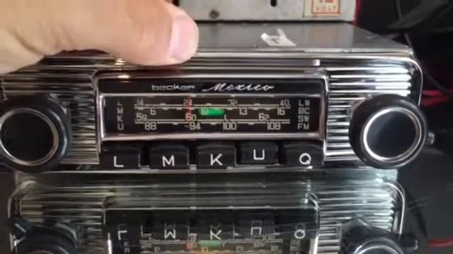 Chromelondon.com BECKER MEXICO US FREQUENCIES 108mhz VINTAGE CAR CHROME RADIO WITH AMP AND MP3 смотреть онлайн