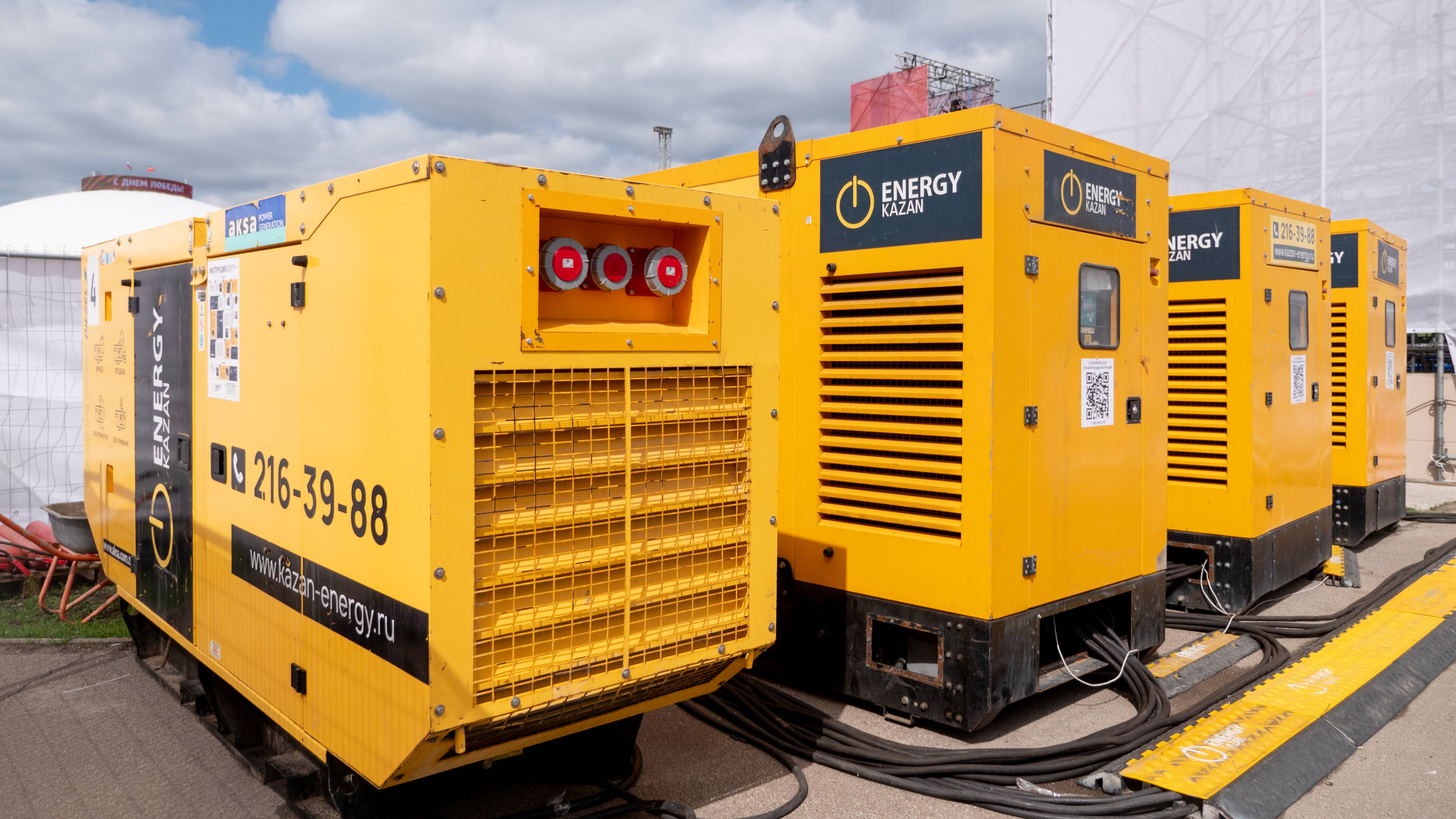 Обеспечение бесперебойного электроснабжения для Парада Победы смотреть онлайн