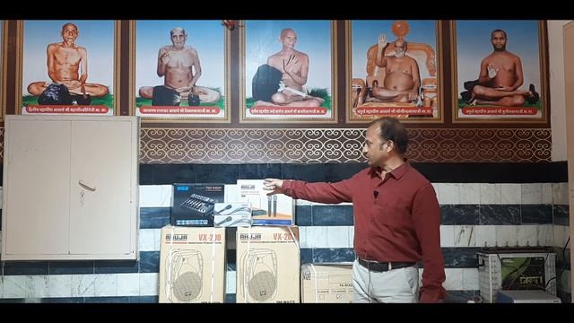 Ahuja PA System Installation In Jain Mandir ||TZA4000DPM||VX200||AWM495V2||