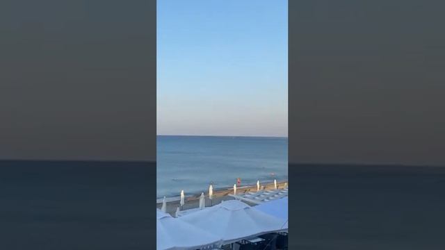 Море 26 августа, пляж Лермонтово смотреть онлайн