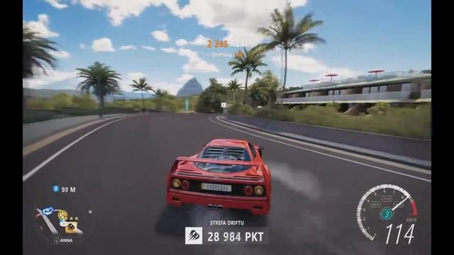 Forza Horizon 3 : Ferrari F40 grip/drift tune смотреть онлайн