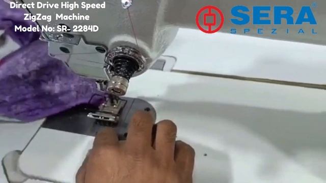 SERA SPEZIAL- Direct Drive High Speed ZigZag Machine