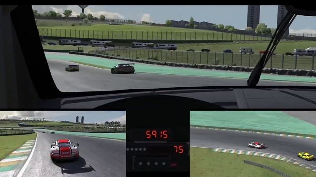 Passes & Crashes! Highlights (DB9 GT1 @ Interlagos) смотреть онлайн
