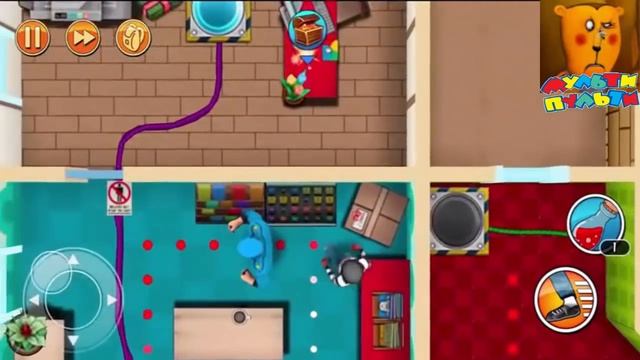 ✔ Robbery Bob ВОРИШКА БОБ НОВАЯ СЕРИЯ СУПЕР - ВОР Мультик игра для детей ✔ смотреть онлайн