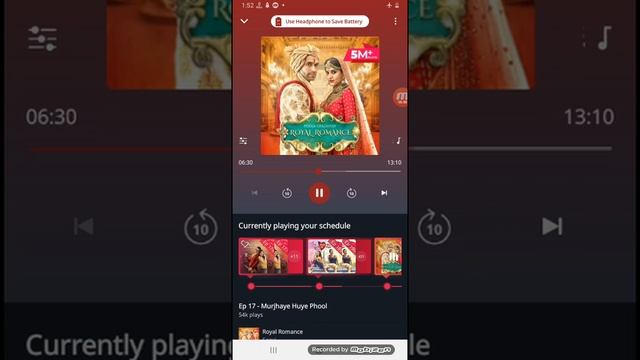 Royal Romance Episode 17 " Murjhaye Huye Phool ". ..... смотреть онлайн