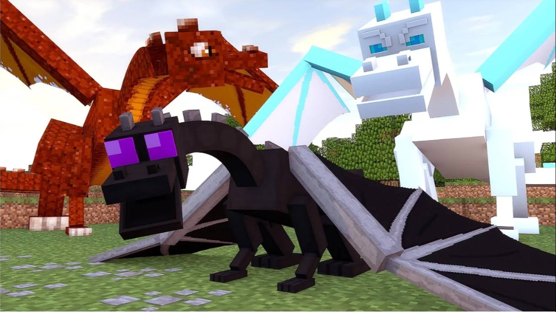 майнкрафт но с новыми драконами смотреть онлайн