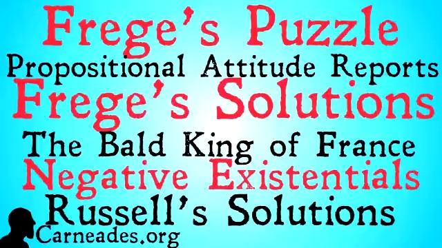 The Puzzle of Propositional Attitude Reports (Philosophy of Language) смотреть онлайн