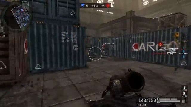 Warface:Играем с H&K MG4 смотреть онлайн