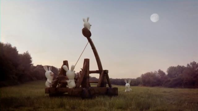 Бешеные кролики Rabbids Go Home Failed Attempts The Catapult Неудачная попытка Катапульта смотреть онлайн