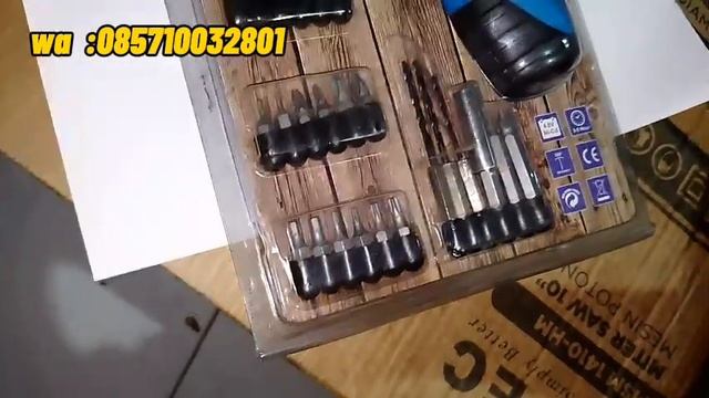 penjelasan Inovasi Terbaru dalam Teknologi Cordless Screwdriver dengan aksesoris 25 Set смотреть онлайн
