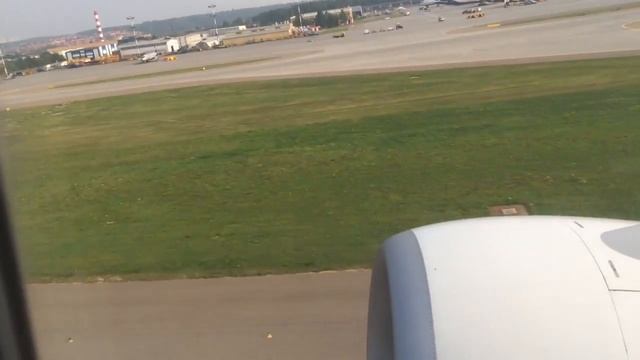 KLM Boeing 737-800 Takeoff SVO-AMS смотреть онлайн