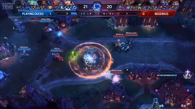 HGC EU 2017 - Фаза 1: BeGenius vs Playing Ducks смотреть онлайн