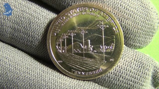 1 доллар 2022 г.США. Администрация долины реки Теннесси. 17-я монета .серии Американские инновации. смотреть онлайн
