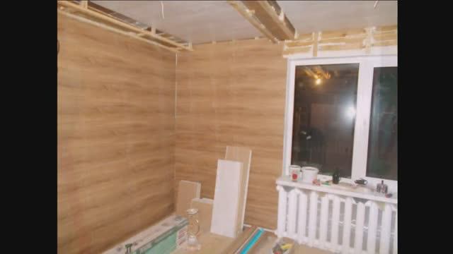 Отделка Стен и Потолка МДФ Панелями. смотреть онлайн