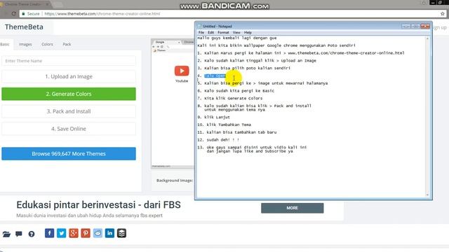 Cara Buat Tema Google Chrome dengan Foto Sendiri смотреть онлайн