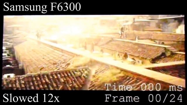 Samsung F6300 LED TV Motion Blur смотреть онлайн