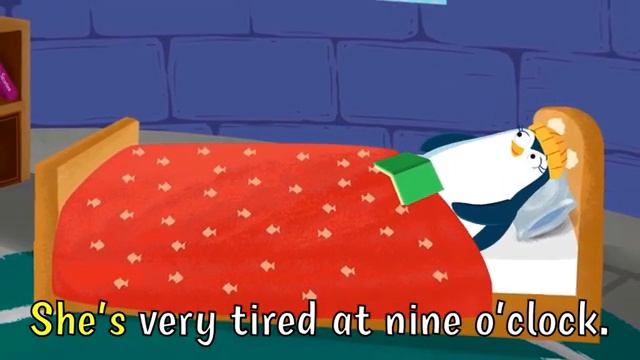 Gets up at Goes to school at English Grammar Aprende con Víctor #Shorts смотреть онлайн