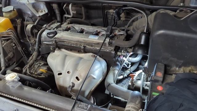 2005 Toyota Highlander VSC+TRAC OFF P0117 P0118 ECT Engine Coolant Temp Sensor Fix check engine смотреть онлайн