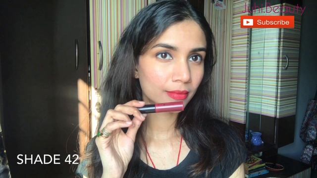 MISS CLAIRE Soft matte LIP CREAM ** SWATCHES** смотреть онлайн