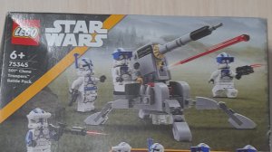 Lego Звёздные войны распаковка