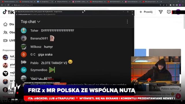 BOXDEL SŁUCHA NOWEJ PIOSENKI FRIZ X MR.POLSKA смотреть онлайн