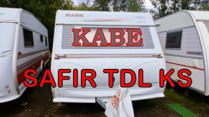 KABE Safir TDL KS - зимний шведский прицеп (караван).