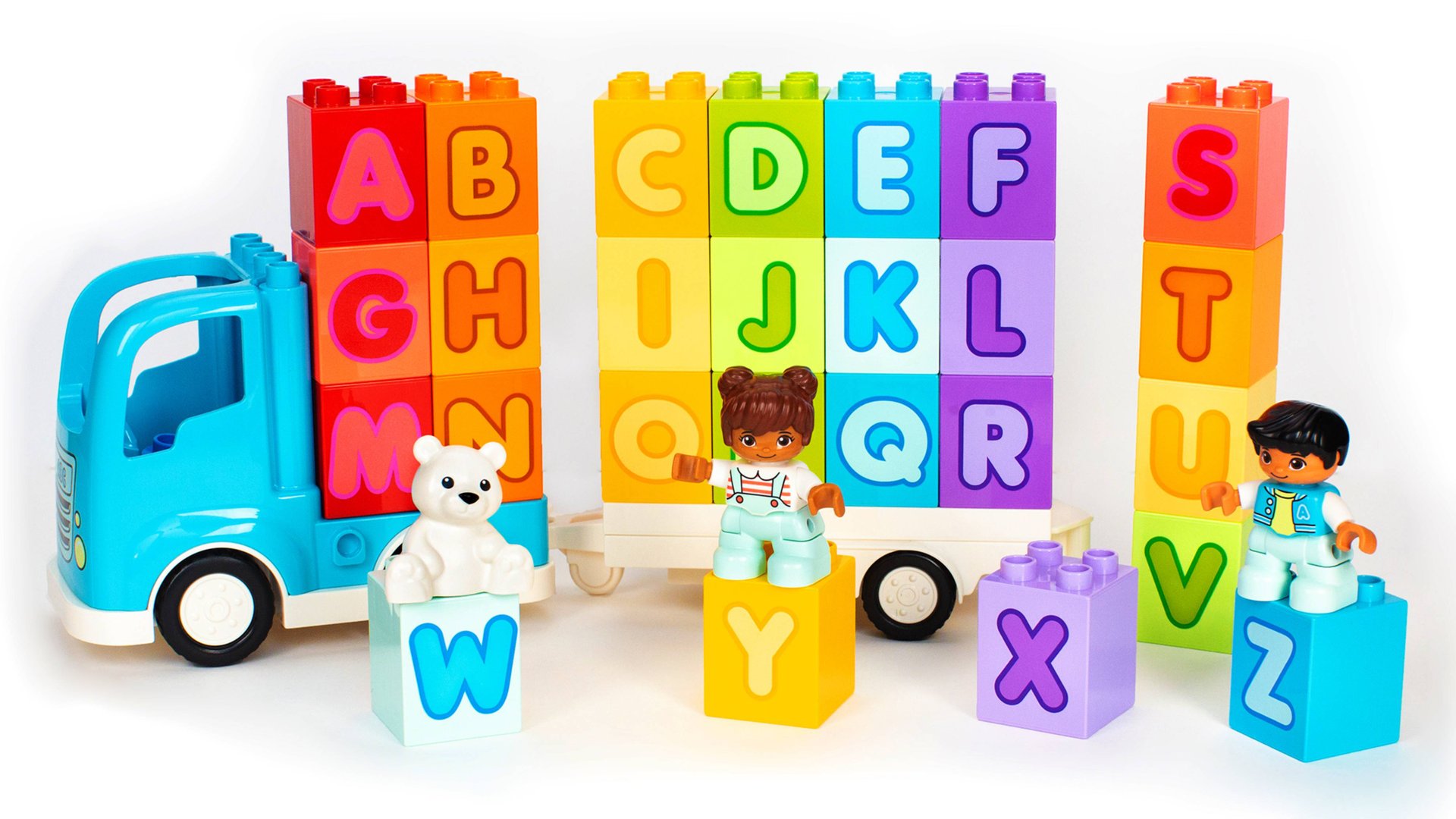 Лего Дупло. Учим английский алфавит. смотреть онлайн