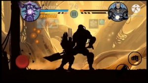 (Бой с тенью) Тенебрис против титана (Shadow fight 2)
