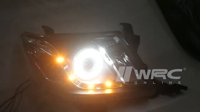 Eagle Eyes Toyota Hilux Vigo Champ 2012 Projector Headlamp With Led Ring + Signal Running смотреть онлайн