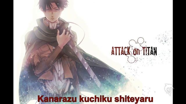 Linked Horizon - Attack on Titan Opening 2 - Shinzou wo Sasageyo with Lyrics смотреть онлайн