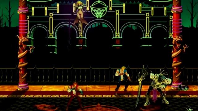 Double Dragon Neon End! Neon Fortress & Skullmageddon Boss смотреть онлайн