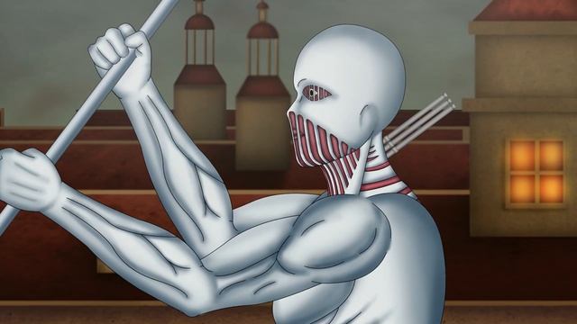 Eren Titan Vs War Hammer , Jaw Titan , Cart Titan , Armored Titan ll Animation смотреть онлайн