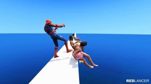 GTA 5 Spider-Man Ragdolls Compilation 4 (Funny Video)