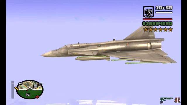 GTA SA. Saab 37 Viggen (MOD) смотреть онлайн